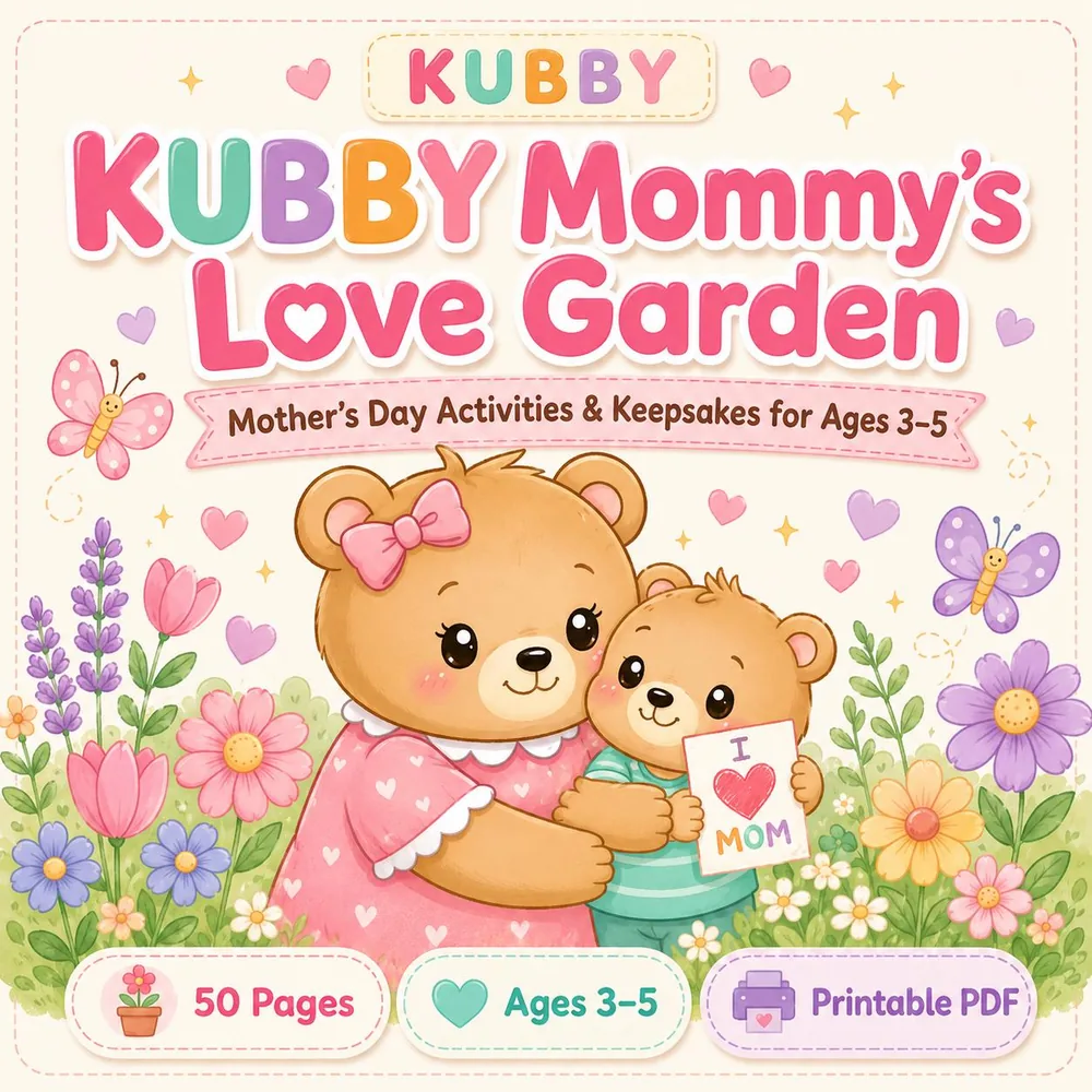Mommy's Love Garden: Keepsake Workbook