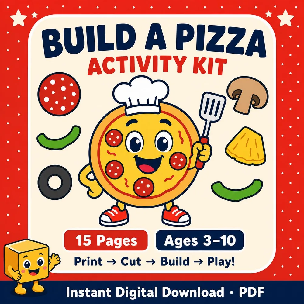 Pizza Chef Pretend Play Kit